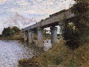 Claude Monet The Railway Bridge USA oil painting artist